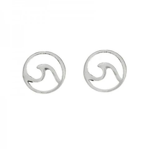 Pendientes ola mini