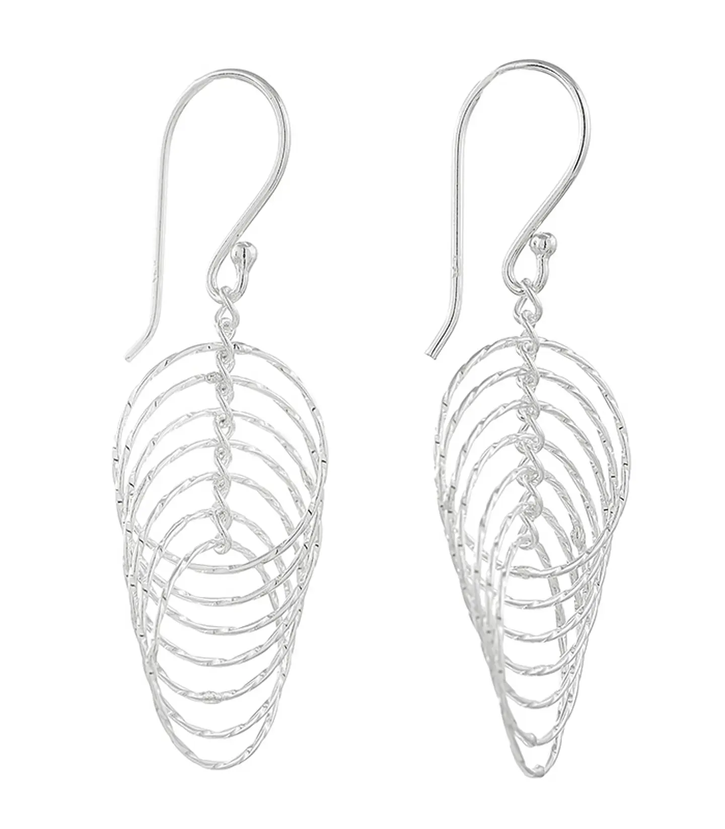 Pendientes largos de círculos 1