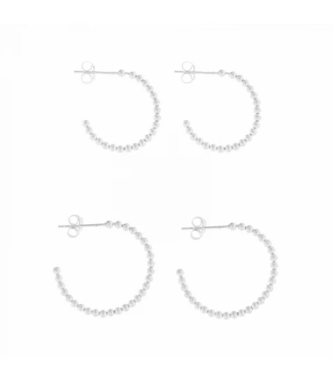 Aro con bolitas 2 mm