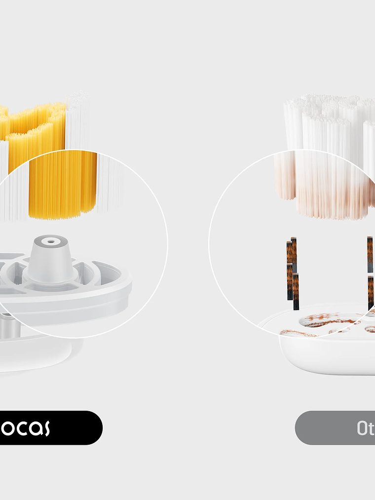 Cabezal de repuesto NEOS II clásico blanco (2 unidades) 3