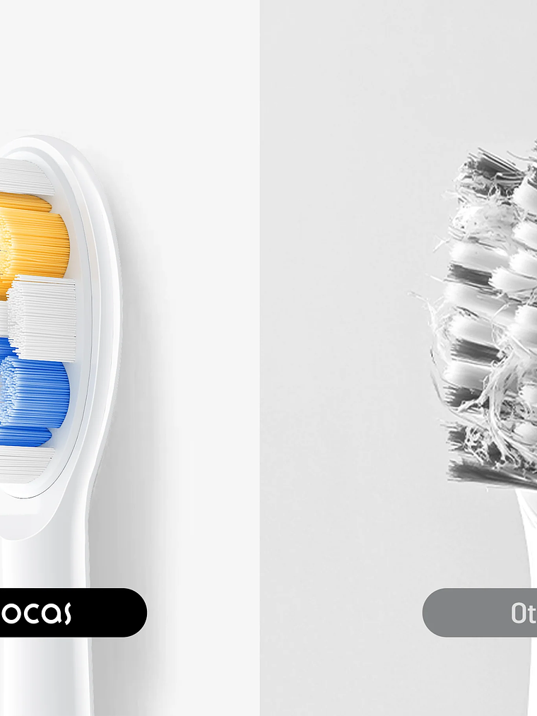 Cabezal de repuesto NEOS II clásico blanco (2 unidades) 4