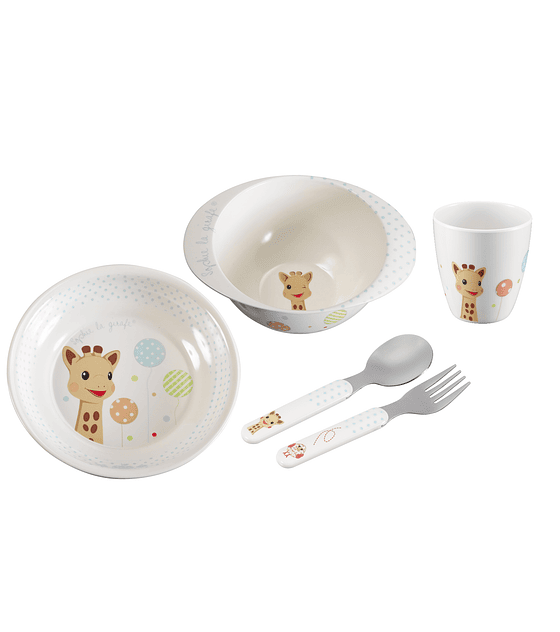 Mealtime set Sophie la girafe - Balloons