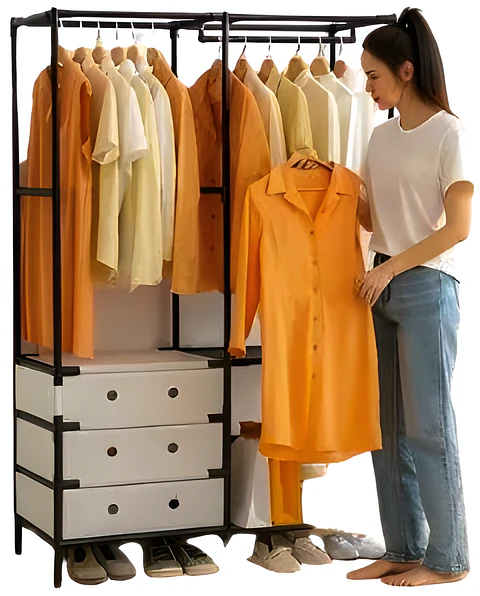 ORGANIZADOR DE ROPA Y ZAPATERO 3 NIVELES