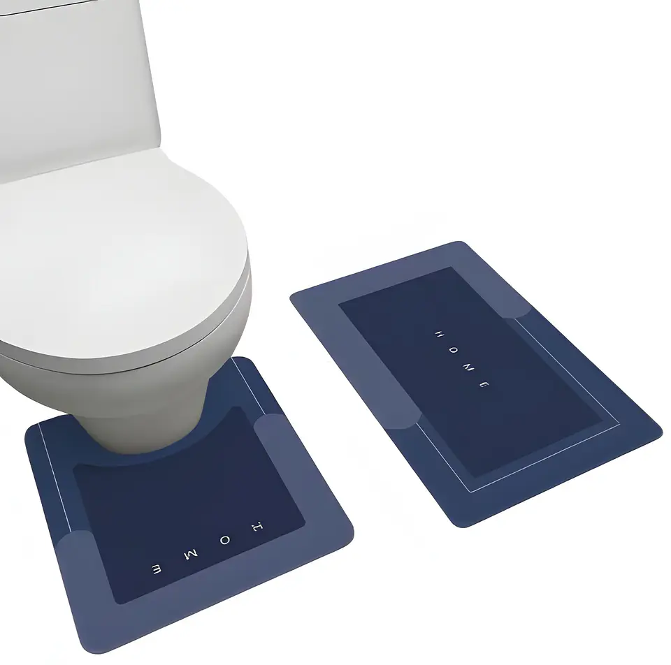 TAPETE DÚO ABSORBENTE PARA BAÑO 1