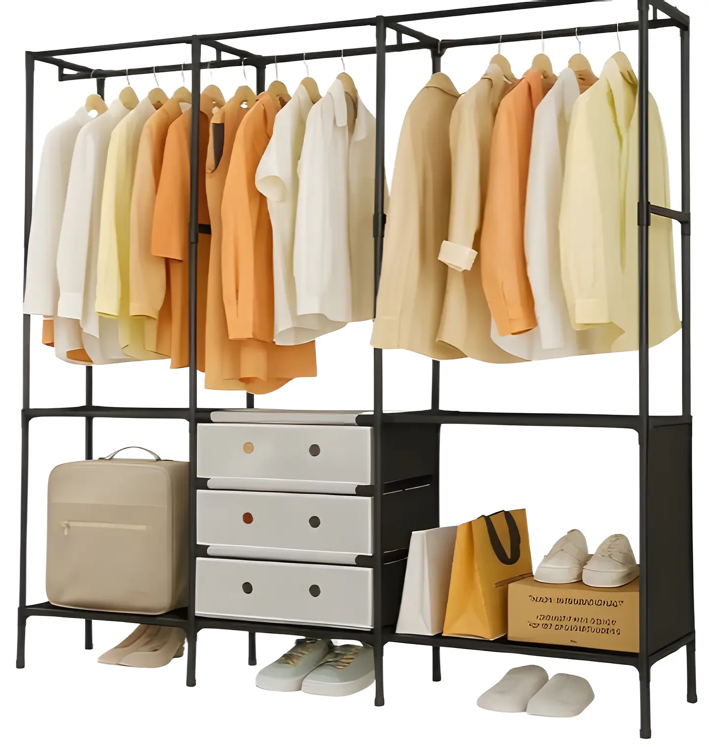 ORGANIZADOR DE ROPA 3 CUERPOS 1