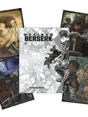Maximum Berserk 21 (Portada alternativa + 4 postales)
