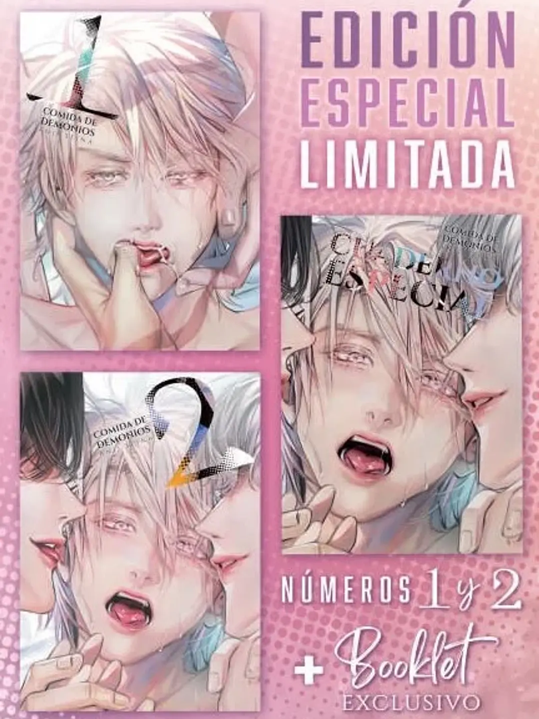 Pack Manga Comida de demonios Volumen 1 y 2 Edición Especial 1