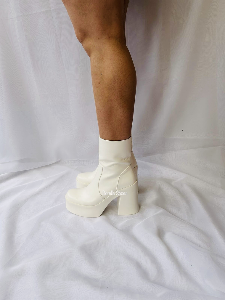 Botin Isabella Blanco 1