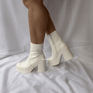 Botin Isabella Blanco