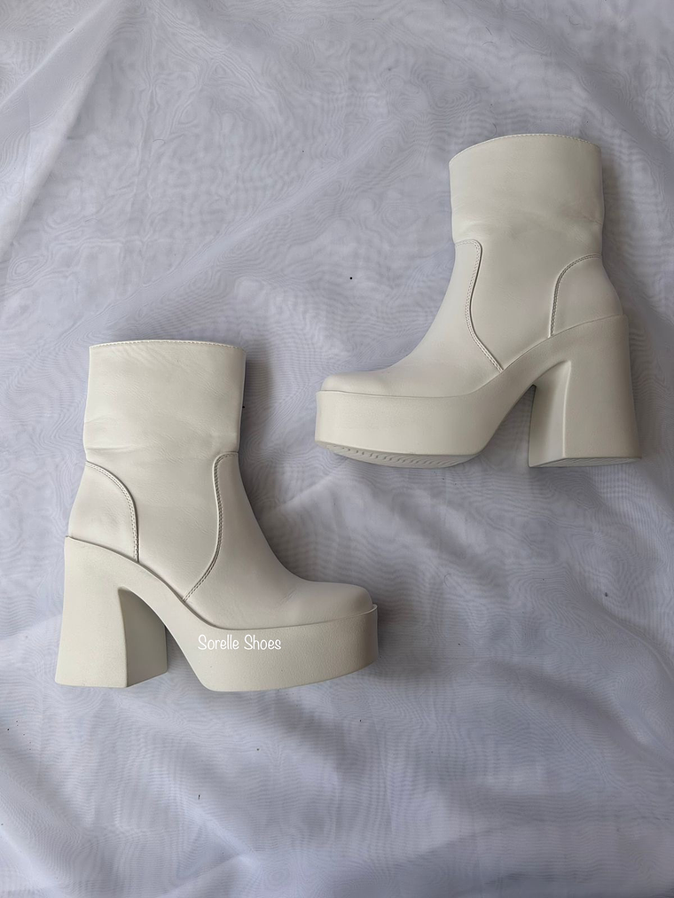 Botin Isabella Blanco 4