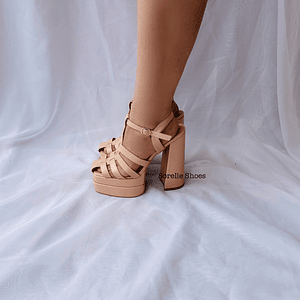 Sandalia Valentina NUDE plataforma