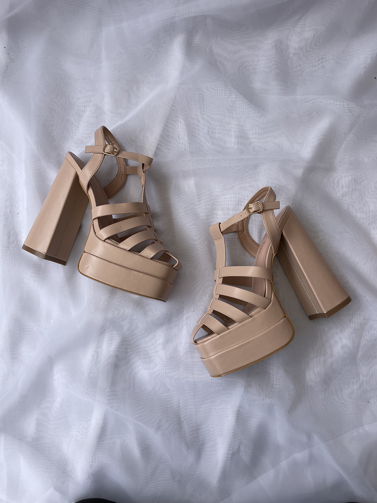 Sandalia Valentina NUDE plataforma 4