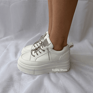 Zapatilla Shine Blanca