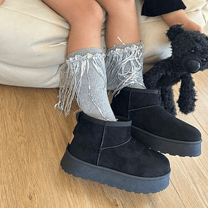 Pantu botas niños  Negras 