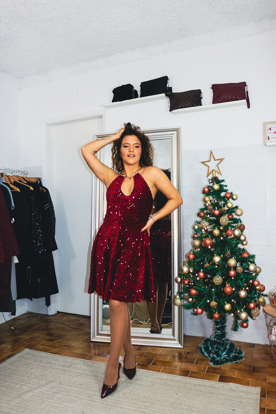 Vestido de brilho  2