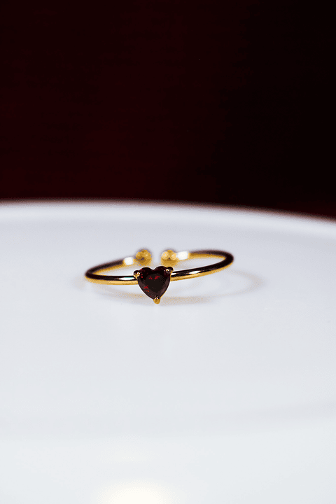 Anel ajustavel Coração 