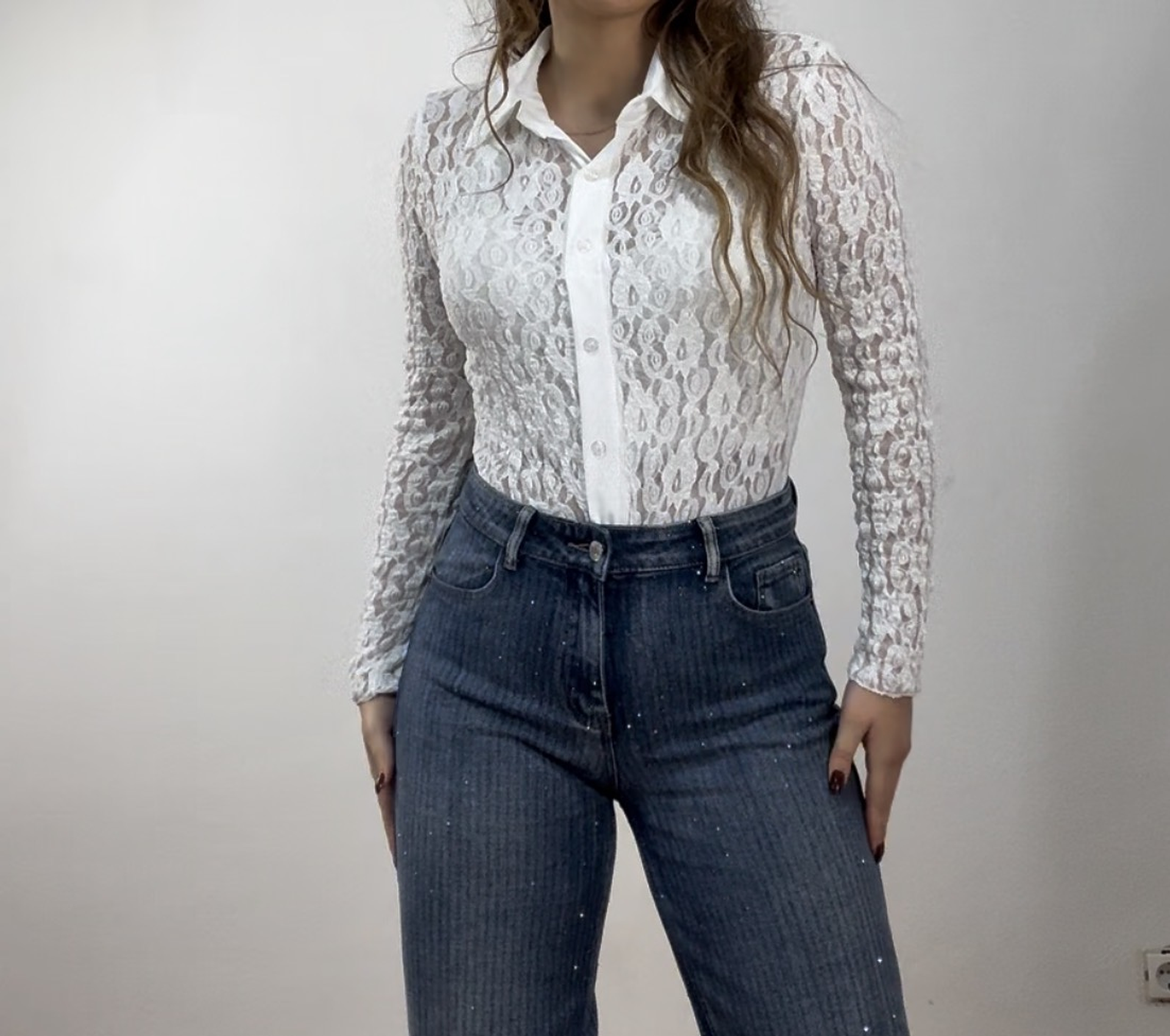 Body transparente (com elastano)  3