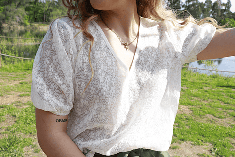 Blusa Transparente