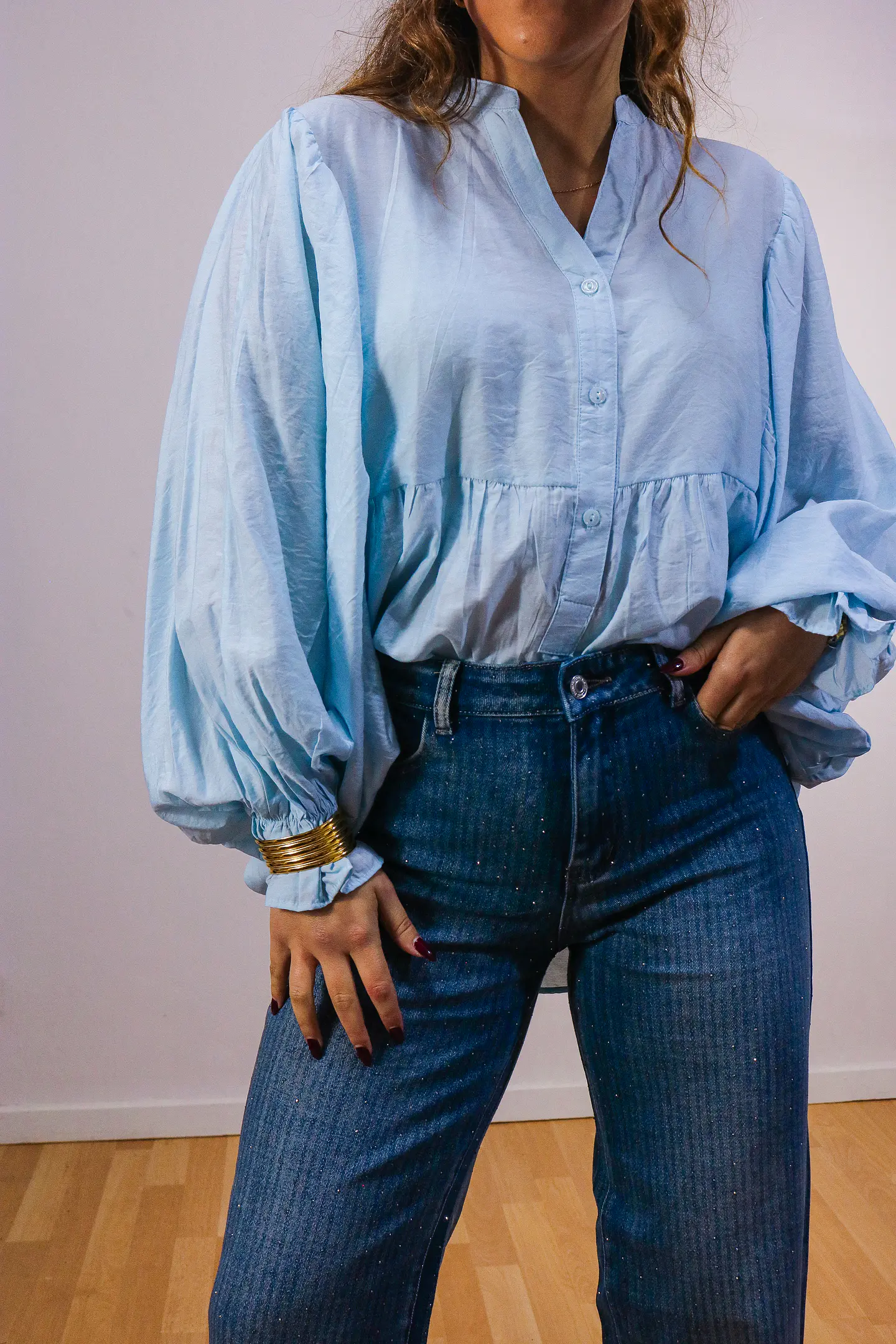 Blusa manga larga 6