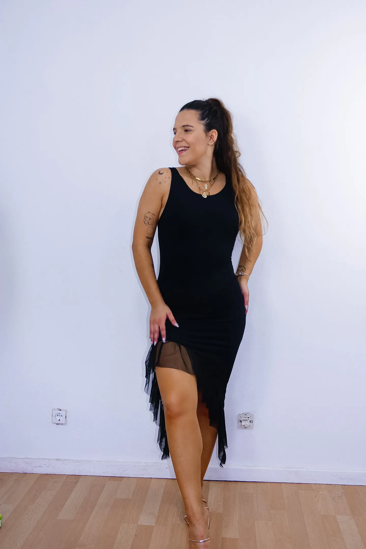 Vestido de alcas  1