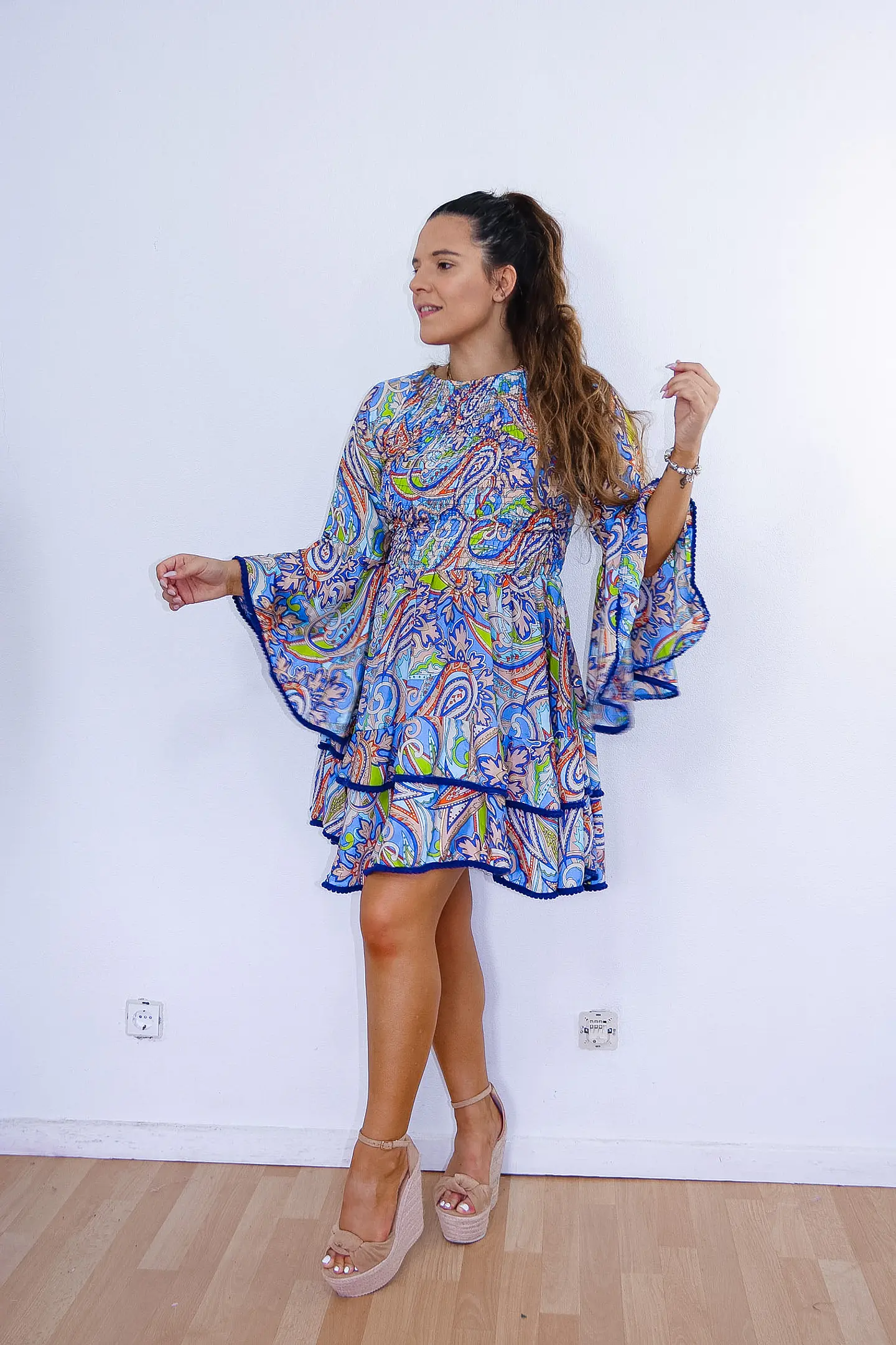 Vestido Indiano curto  2