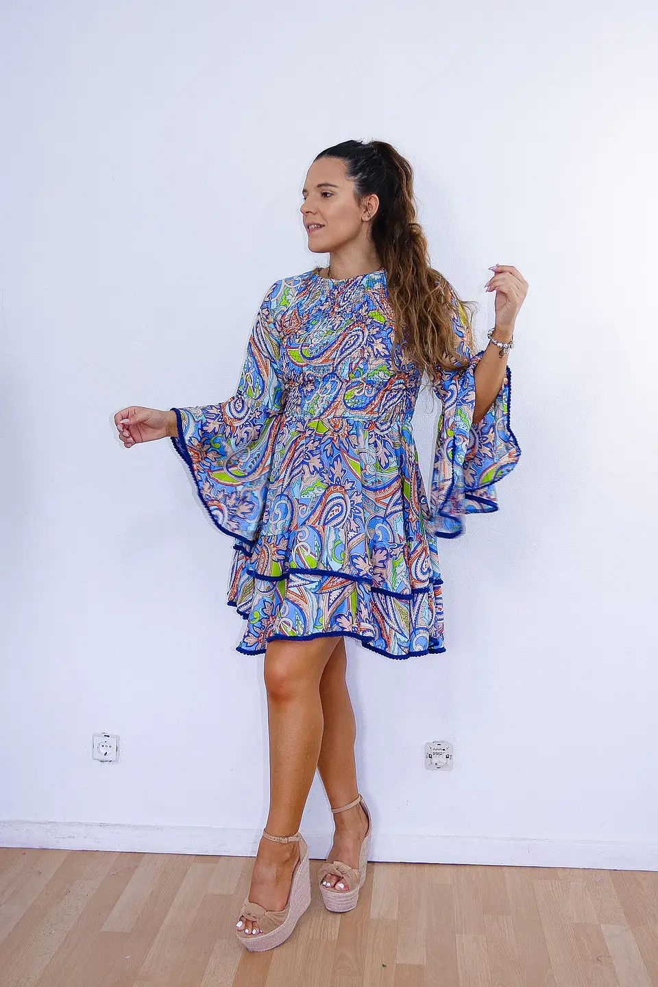 Vestido Indiano curto  2