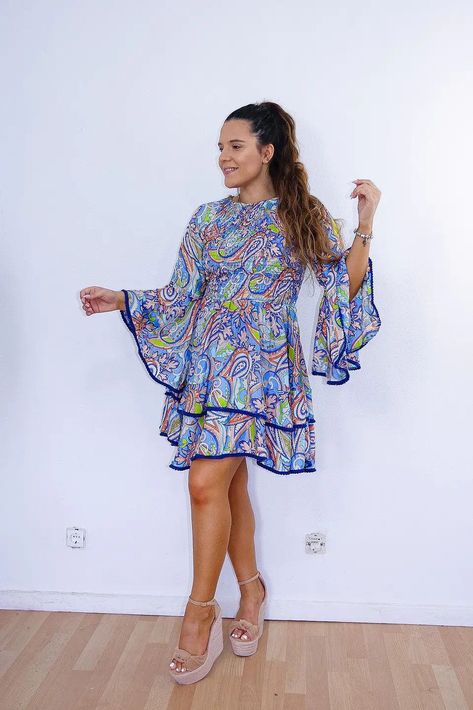 Vestido Indiano curto  1