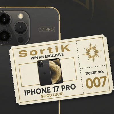 1 Stickers – Campaña iPhone 17 Pro