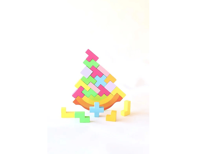 Torre De Equilibrio Juego Concentración Y Lógica Para Niños