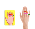 Juego Agilidad Mental Finger Game Terapia Ocupacional Niños