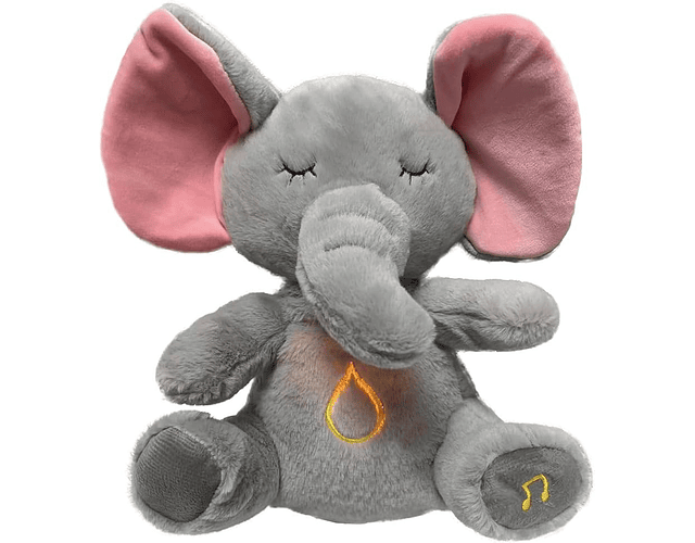 Peluche De Apego Elefante Que Respira Alivio Estrés Tea Tdah