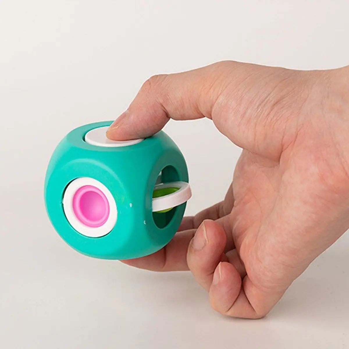 Cubo Anti-Estrés Pink | Juguete Sensorial De Subida Lenta Para Ansiedad Y TDAH