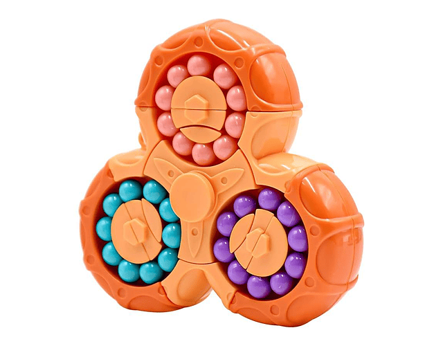 Pack 3 Fidget Spinner Rompecabezas Giratorio Alivio De Estrés Autismo Tdah
