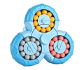 Pack 3 Fidget Spinner Rompecabezas Giratorio Alivio De Estrés Autismo Tdah