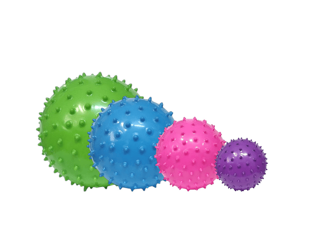 Set 4 Pelotas Sensoriales Blandas Estimulación Táctil Tea