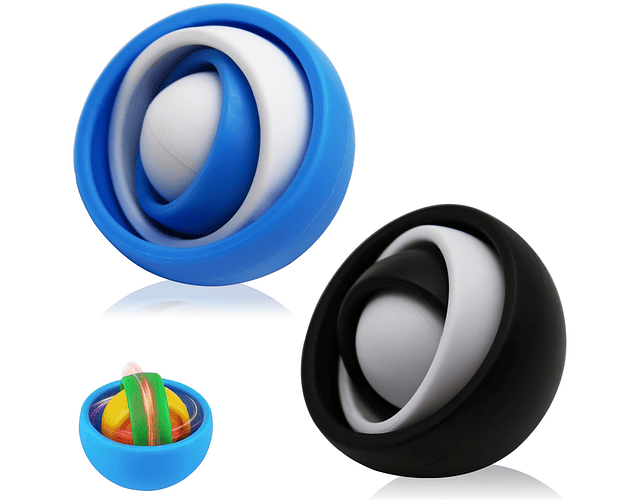 3 Giroscopios Infinito Para Descompresión y Ansiedad TDAH - AUTISMO