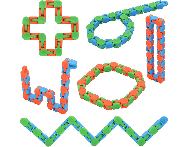 10 Tiras Sensoriales Pistas Locas Para Alivio De Estrés TEA - TDAH