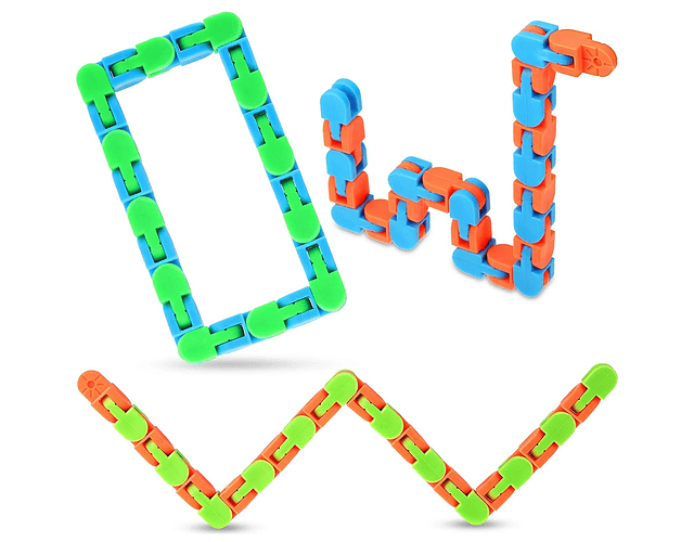 10 Tiras Sensoriales Pistas Locas Para Alivio De Estrés TEA - TDAH