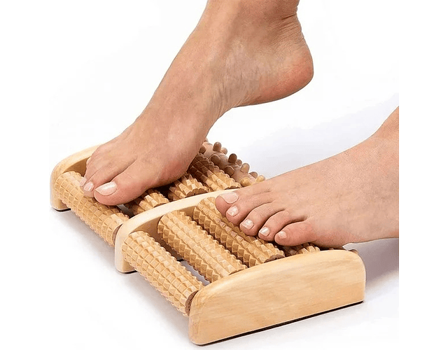 Rodillo Sensorial De Madera Regulación Autismo Tdah Terapéutico