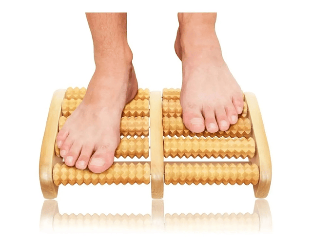 Rodillo Sensorial De Madera Regulación Autismo Tdah Terapéutico