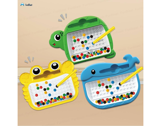 Tablero Magnético Con Patrones Trabajo De Atención Tea Tdah