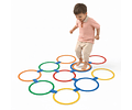 Set 10 Aros De Motricidad Gruesa Y Entrenamiento Tea Tdah Variado
