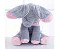Peluche Interactivo Animado Elefante Con Música Mueve Orejas
