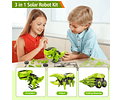 Kit De Ciencia 3 En 1 Stem Solar Dinosaurio, Insecto Máquina 