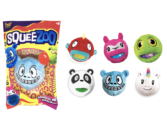 Peluche Con Squishy De 10 Cm Para Descompresión Autismo Tdah