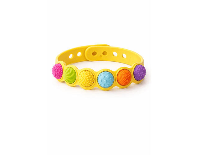 Pulsera Multisensorial De Silicona Fidget Ansiedad Tdah Tea