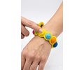 Pulsera Multisensorial De Silicona Fidget Ansiedad Tdah Tea