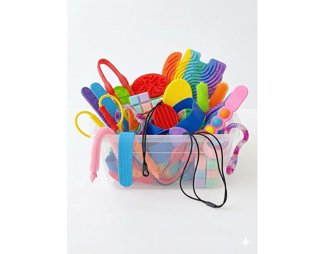 Kit Sensorial De Regulación Y Concentración Portátil Autismo