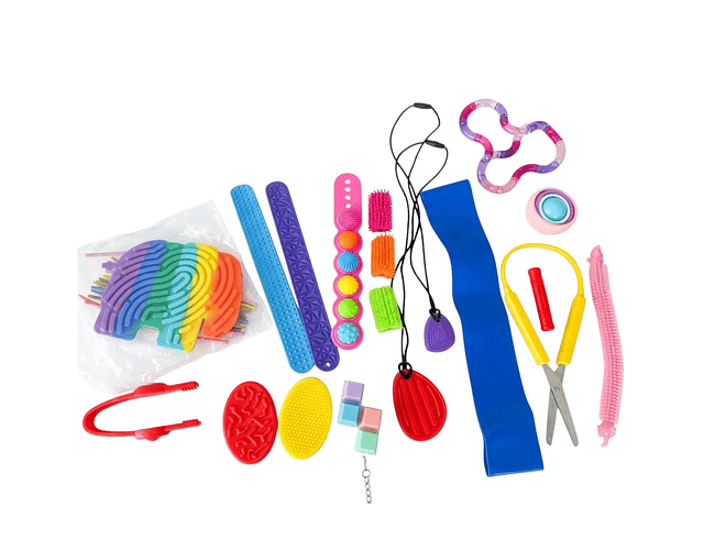 Kit Sensorial De Regulación Y Concentración Portátil Autismo