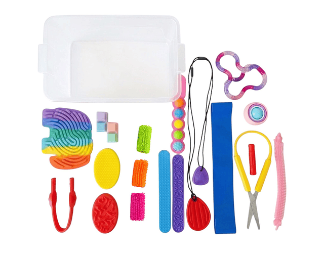 Kit Sensorial De Regulación Y Concentración Portátil Autismo